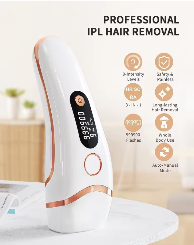 IPL Hair Removal Laser - 3 in 1