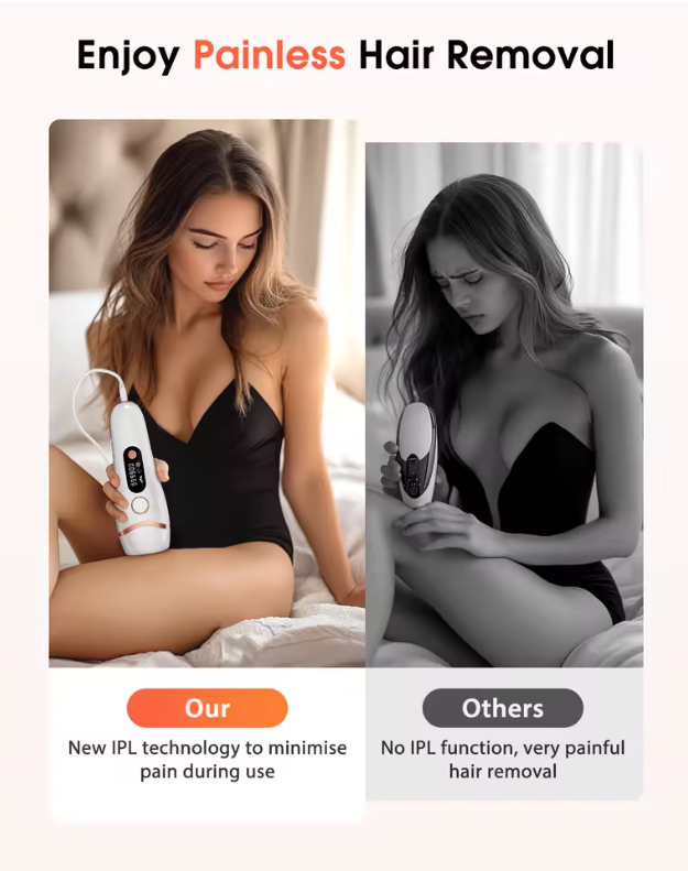 IPL Hair Removal Laser - 3 in 1